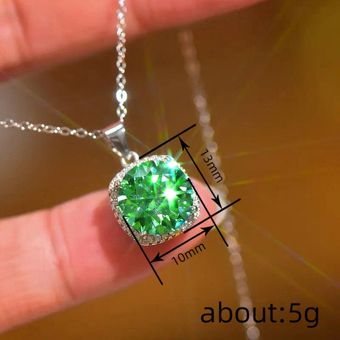 Emerald Cut Necklace