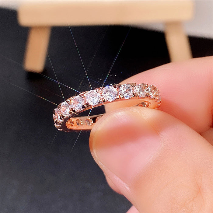 Gold Ring European and American Trendy Men's and Women's Rings
