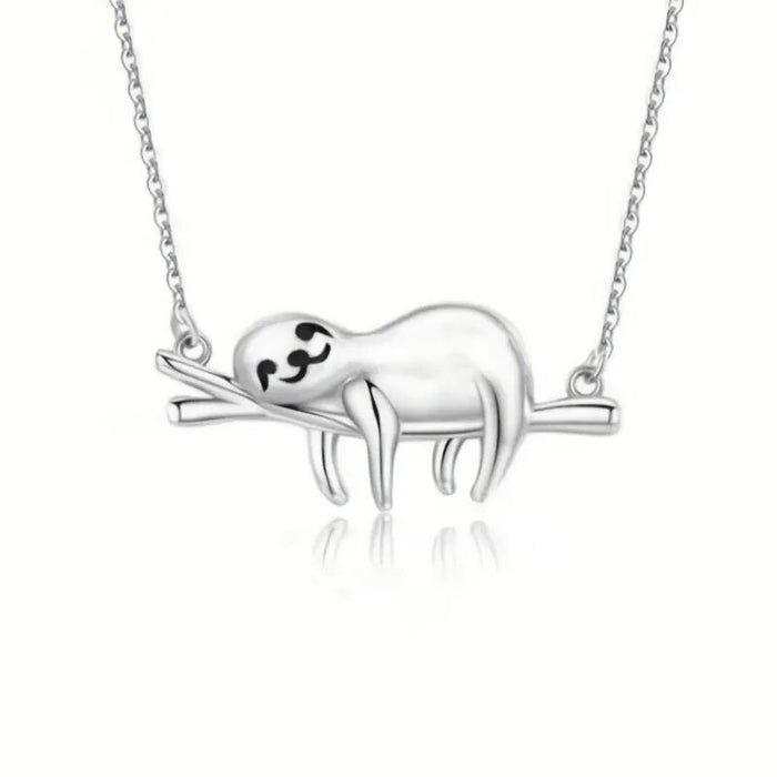 Sloth Pendant Sweet Christmas Animal Clavicle Necklace