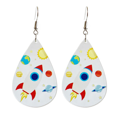 Teachers' Day Acrylic Earrings