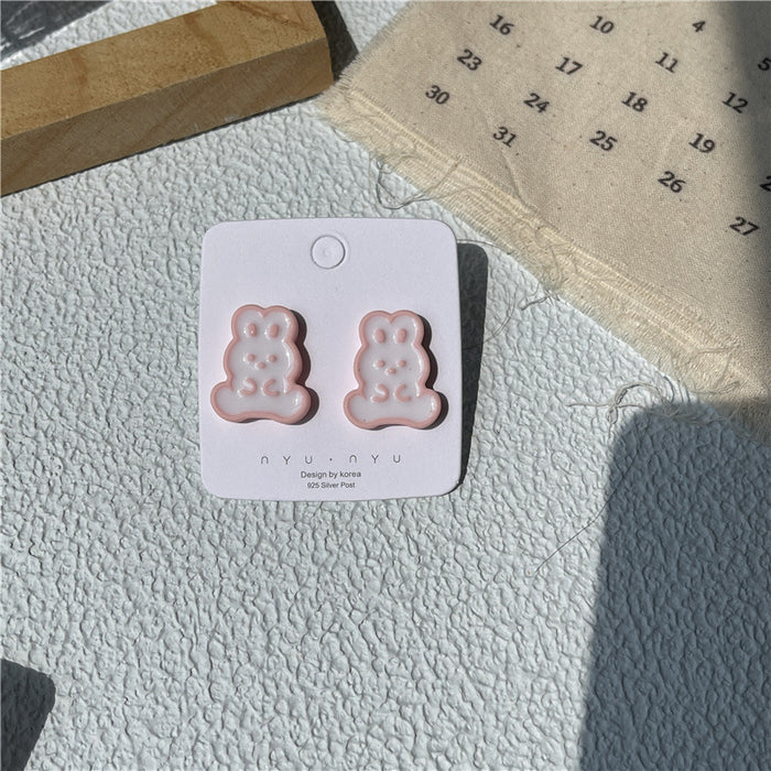 Cute and sweet earrings | Original personalized milk tea ice cream fun earrings