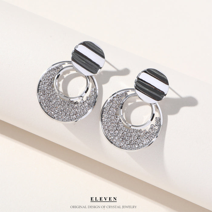 Simple Zircon Ear Cuffs - S925 Silver Plated Elegant Earrings for Women