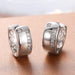 Vintage silver teardrop earrings for women - wallojewerly 