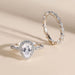 Vintage horse eye ring water drop pear shaped wedding ring - wallojewerly 
