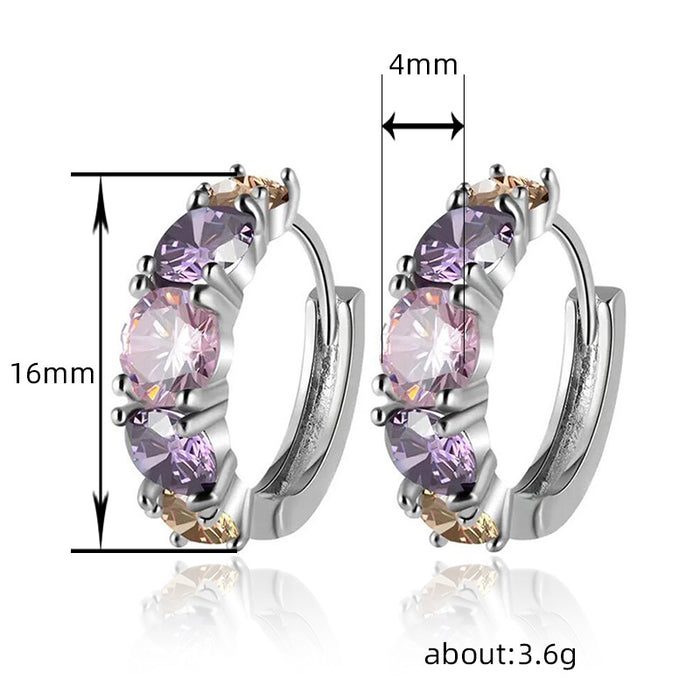 Ins style flower earrings design niche earrings