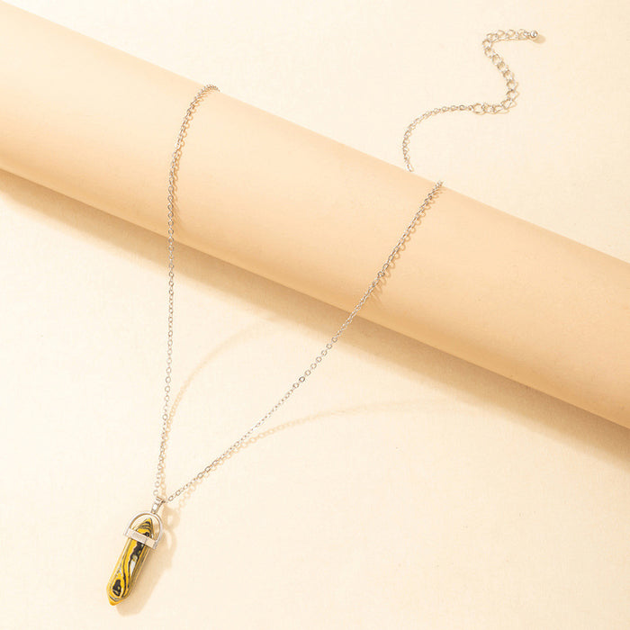 Trendy Long Chain Necklace - Simple Fall Style