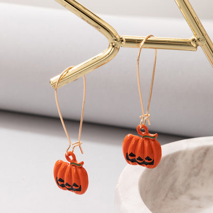 Fun and colorful Halloween earrings