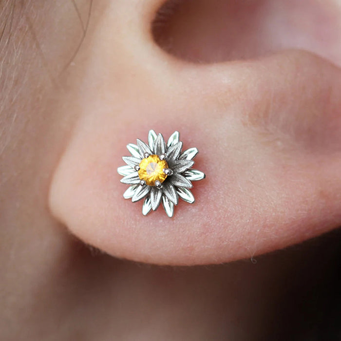 Micro-paved earrings with personalized design