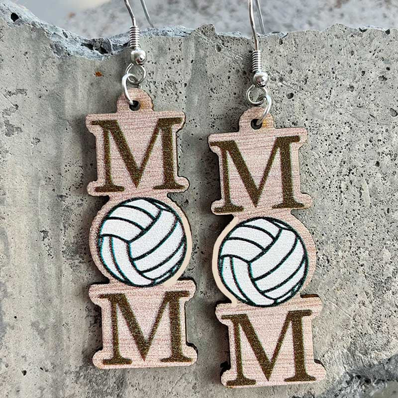 Wooden Ball Earrings - wallojewerly 