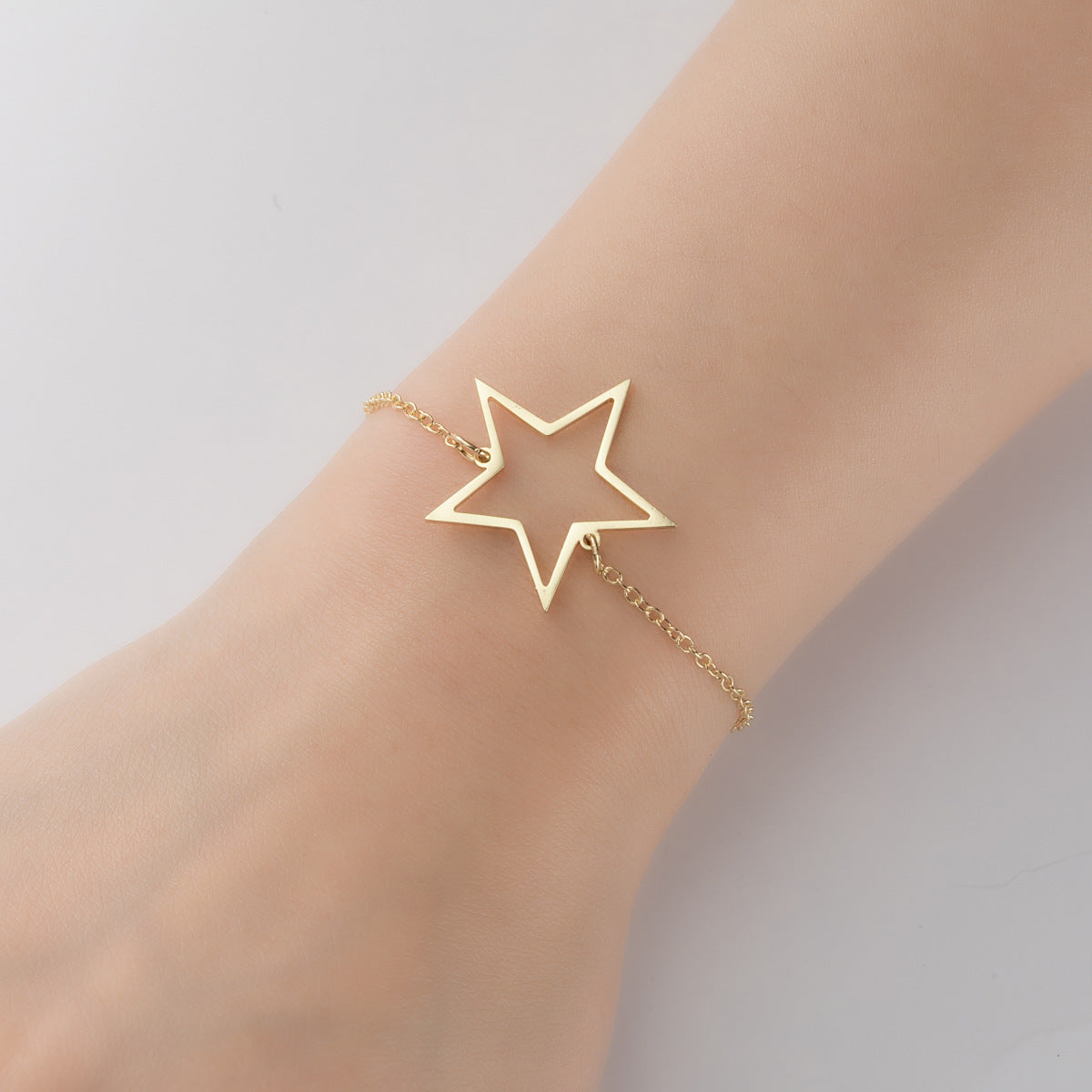 Love star pendant bracelet, stainless steel tree of life coconut tree bracelet wholesale