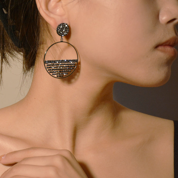 Vintage Long Tassel Earrings - S925 Silver Zircon Butterfly Dangle Earrings for Women - wallojewerly 