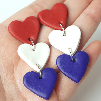 Unique Handmade Clay Earrings - Trendy and Stylish for Students