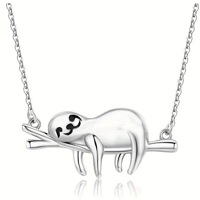 Sloth Pendant Sweet Christmas Animal Clavicle Necklace