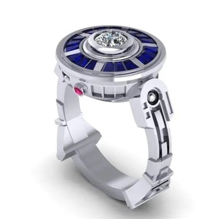 Creative Star Wars technology ring trendy men's and women's rings