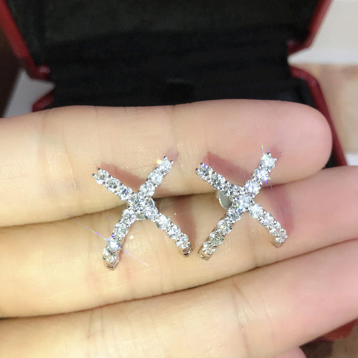 High-end earrings for women, versatile, light luxury earrings