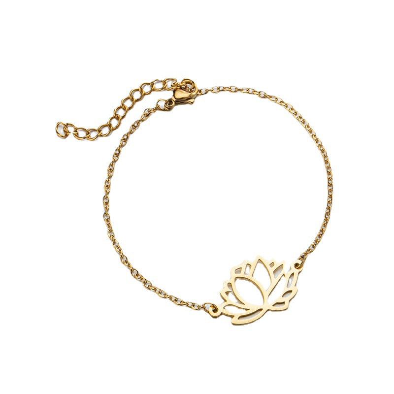 Love star pendant bracelet, stainless steel tree of life coconut tree bracelet wholesale