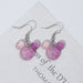 Gradient magic heart earrings - wallojewerly 