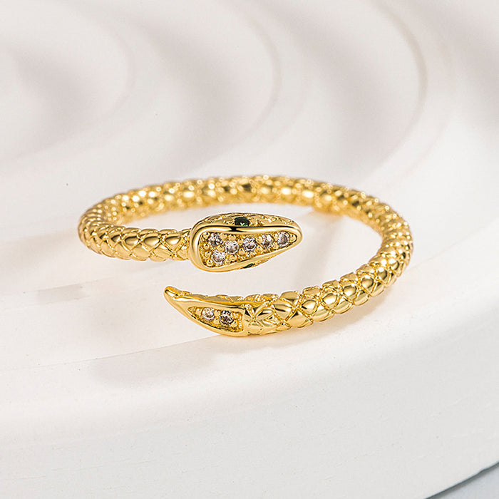 Women's French luxury snake ring