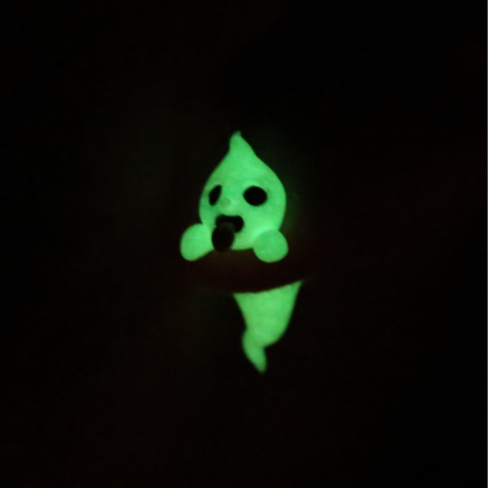 Wholesale Halloween Glow-in-the-Dark Ghost Earrings - Spooky Luminous Drop Earrings & Trendy Holiday Gift for Women