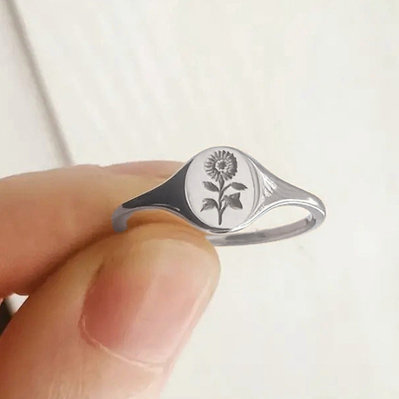 Couple wedding ring micro inlaid zircon