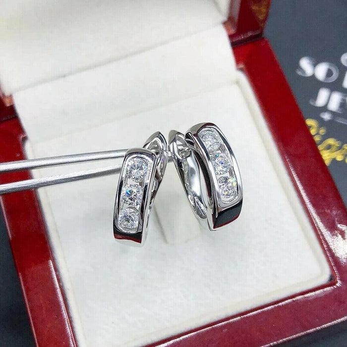 Silver Small Earrings for Women Cool Style Earrings