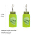 Halloween Ghost Fluorescent Acrylic Horror Earrings - wallojewerly 