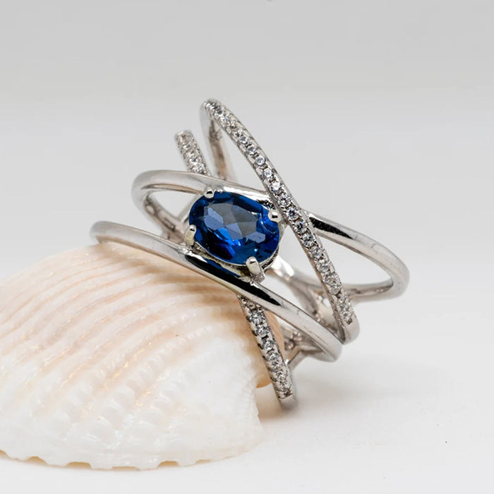 High-grade atmospheric rings with cross-layer winding lines