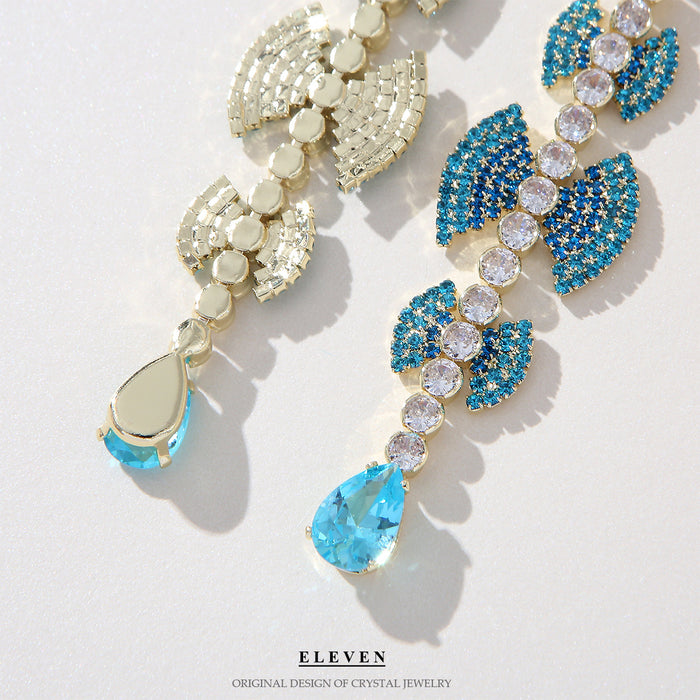Luxurious Vintage Bowknot Earrings - Long Tassel Jewelry for a Stylish Look