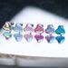 Earrings Stainless Steel Macaron Candy Color Series Earring Studs - wallojewerly 