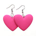 Colorful love earrings - wallojewerly 