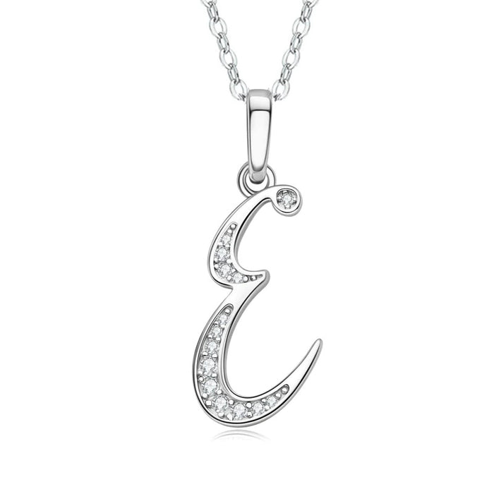 Letter Pendant Necklace