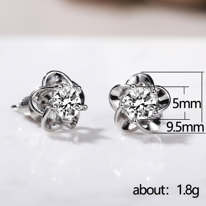 Flower earrings forest earrings women's accessories