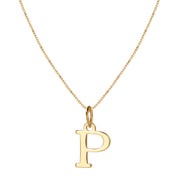 Gold alloy 26 English letter necklace - wallojewerly 