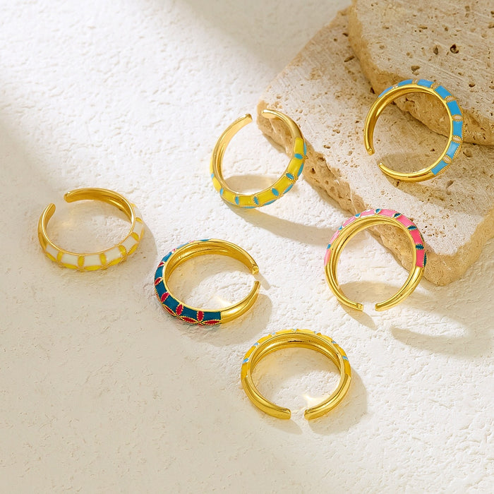 Wholesale colorfast stainless steel rings and accessories