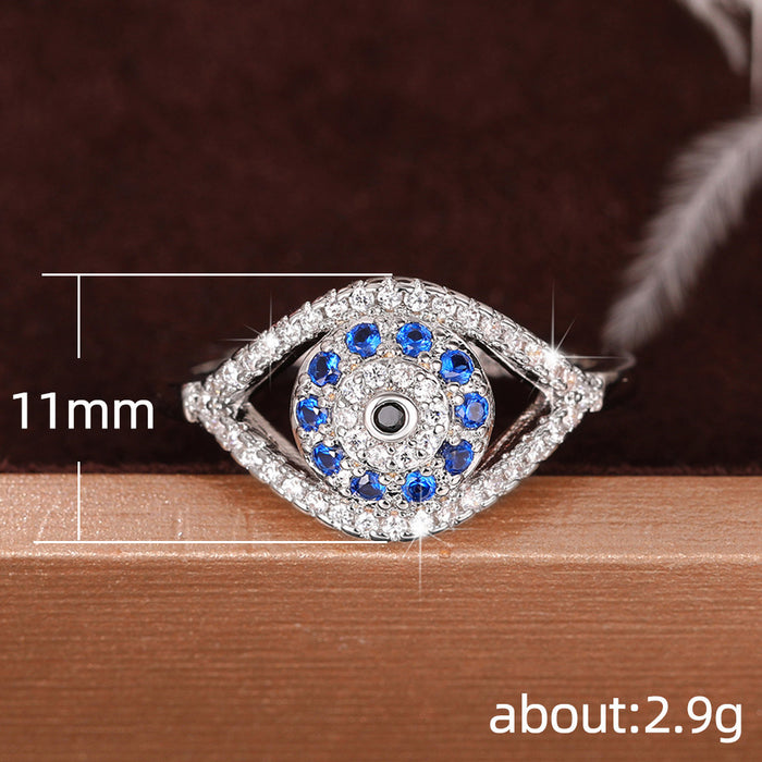 Angel Eye Ring for Women Unique Design Star Style Ring