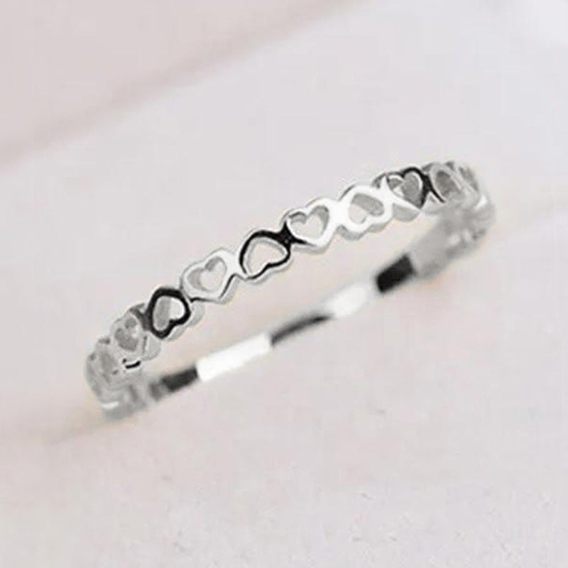 Animal shape ring cute cat paw cat footprints women's ring