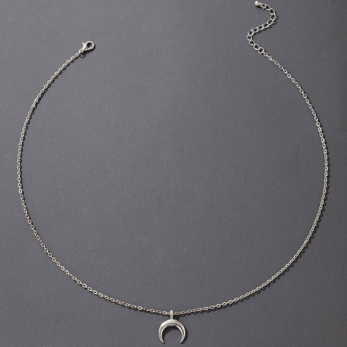 Hip-Hop Snake Chain Necklace - Minimalist Knotted Design