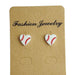 Small and exquisite acrylic baseball earrings