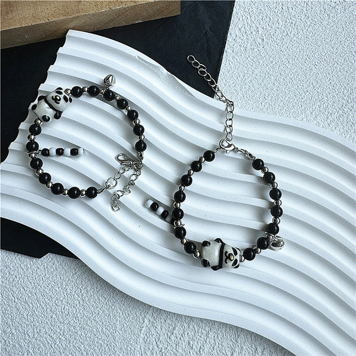 Cute Resin Beverage Bottle Bracelet Fun Childish Style