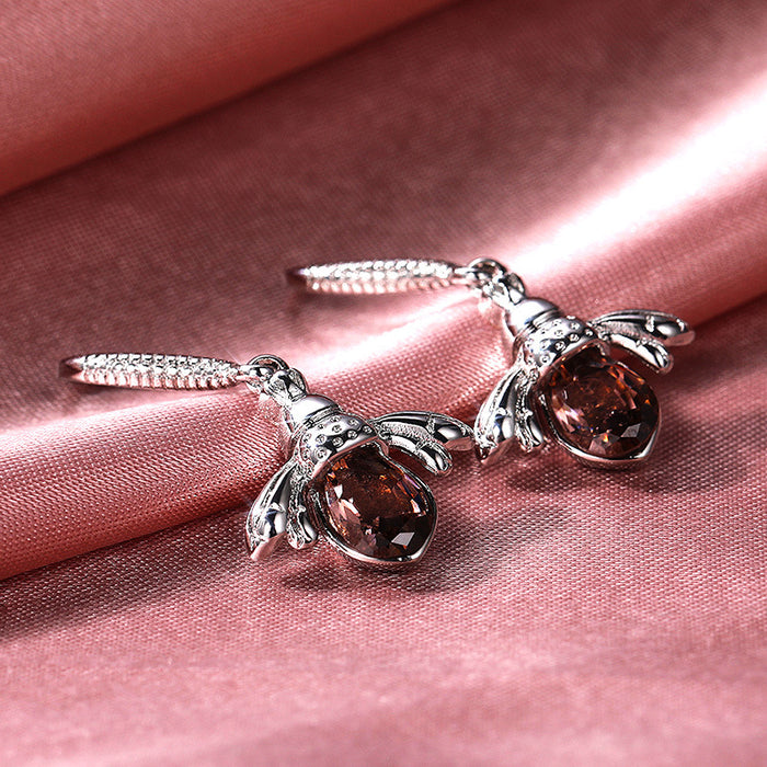 Little bee earrings animal earrings for women