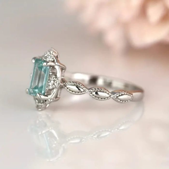 Crown small princess ring beautiful and elegant ring