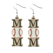 Wooden Ball Earrings - wallojewerly 