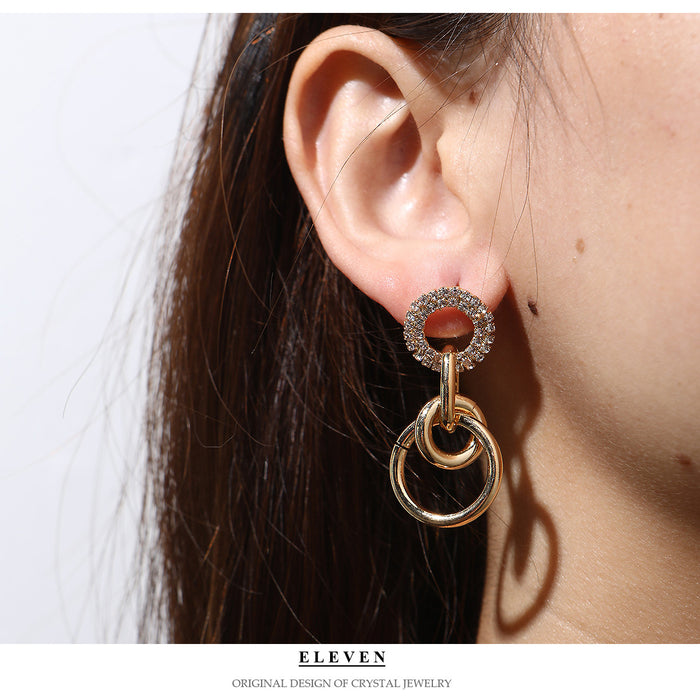 Vintage Tassel Hoop Earrings - Simple and Stylish Jewelry for Women