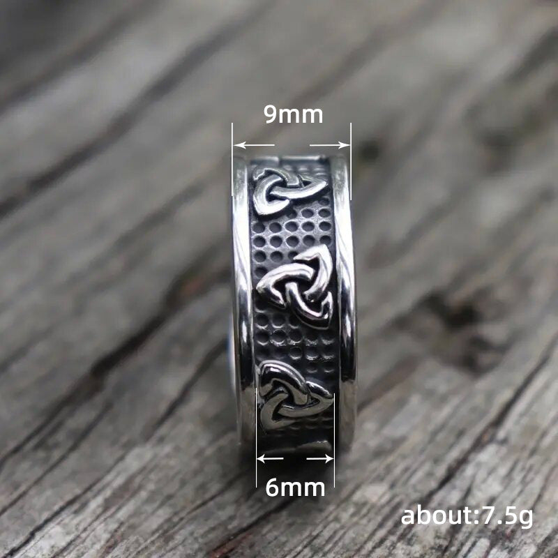 Anillos de dedo índice desgastados retro para hombres y mujeres, anillos de hombre estilo hip-hop