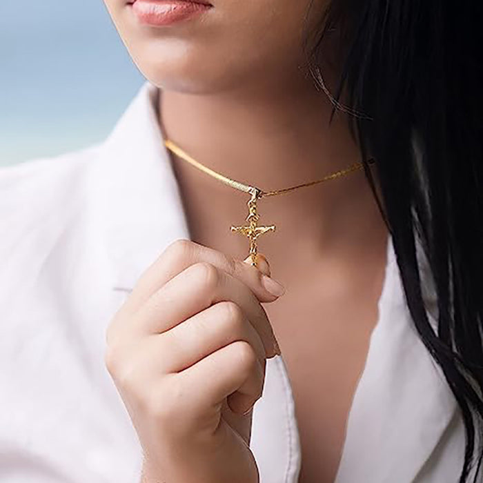 Cross Pendant Necklace Hip Hop Street Fashion Women's Necklace