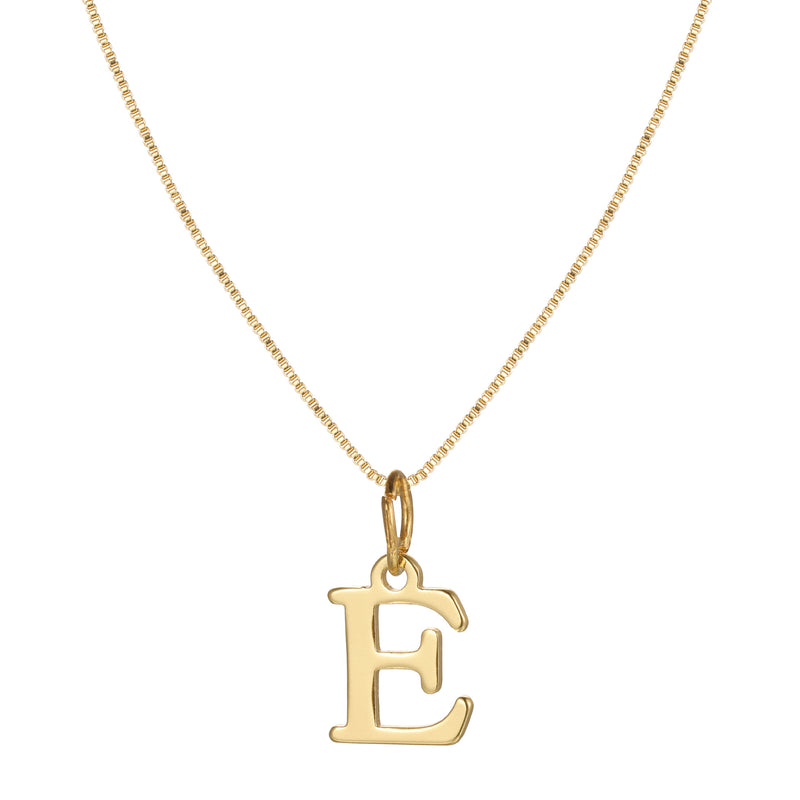 Gold alloy 26 English letter necklace - wallojewerly 
