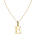 Gold alloy 26 English letter necklace - wallojewerly 