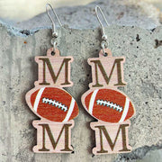 Wooden Ball Earrings - wallojewerly 