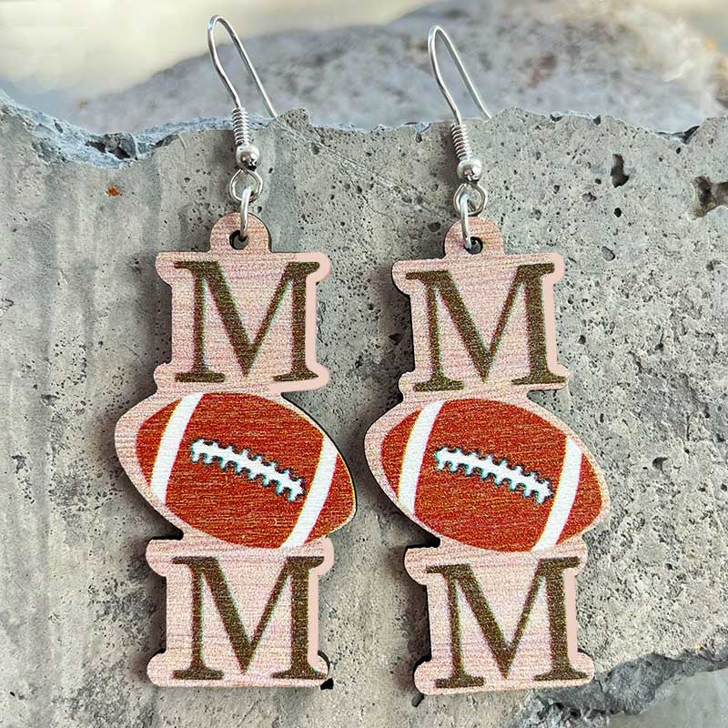 Wooden Ball Earrings - wallojewerly 