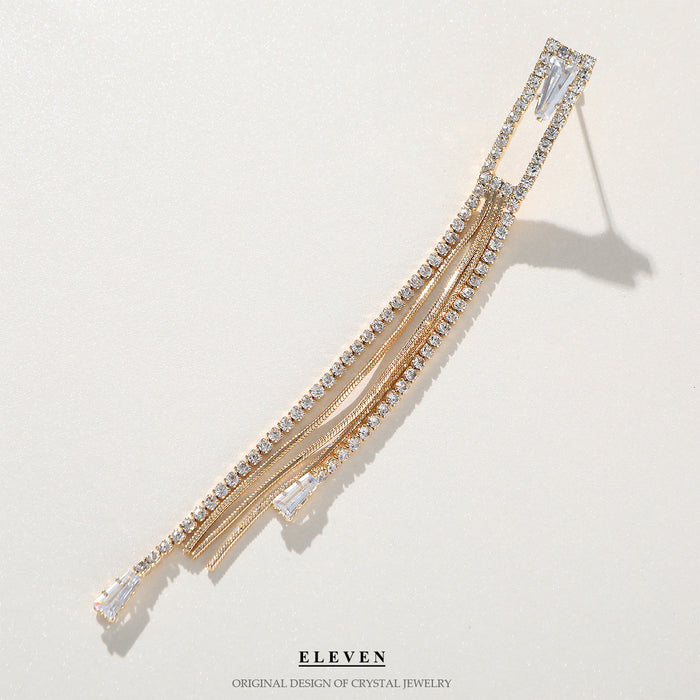 Colorful Geometric Earrings - Luxurious Statement Jewelry for a Bold Look